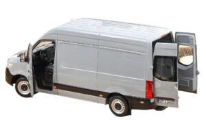 Mercedes Sprinter Szary Norev 1:18 183042 Metal — zdjęcie 3 z 6