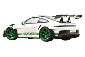 Porsche 911 992 GT3 RS Tribute to Carrera RS Biały Python Green Norev 1:12 127535 Metal — zdjęcie 2 z 4