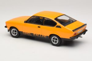 Opel Kadett C Rallye 2.0E Brilliant Ochre Norev 1:18 183659 Metal — zdjęcie 5 z 6