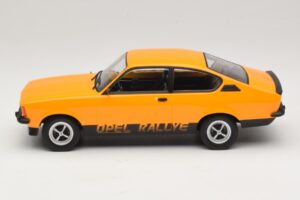 Opel Kadett C Rallye 2.0E Brilliant Ochre Norev 1:18 183659 Metal — zdjęcie 3 z 6