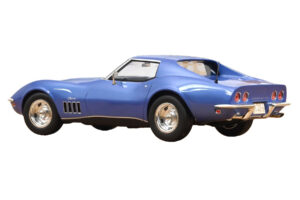 Chevrolet Corvette C3 Le Mans Blue Norev 1:18 189034 Metal — zdjęcie 2 z 3