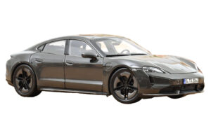 Porsche Taycan Turbo S Slate Grey Neo Norev 1:18 Porsche Taycan Turbo S Slate Grey Neo Norev 1:18 187654 Metal