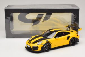 Porsche 911 GT2 RS 991.2 Nurburgring Lap Record Żółty GT Spirit 1:18 GT972 Żywica — zdjęcie 6 z 6