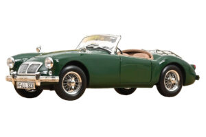 MG MGA British Racing Green Norev 1:18 182610 Metal