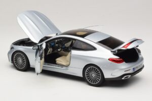 Mercedes CLE C236 Coupe Hightech Silver Norev 1:18 183939 Metal — zdjęcie 5 z 8