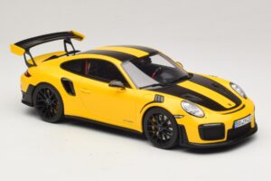 Porsche 911 GT2 RS 991.2 Nurburgring Lap Record Żółty GT Spirit 1:18 GT972 Żywica — zdjęcie 4 z 6