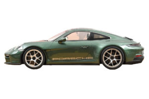 Porsche 911 992 S/T Malachite Green Metallic Norev 1:12 127552 Metal — zdjęcie 3 z 4