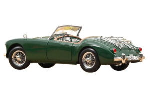 MG MGA British Racing Green Norev 1:18 182610 Metal — zdjęcie 3 z 5