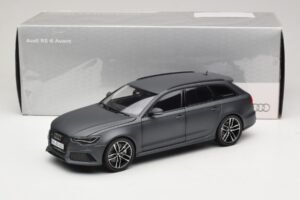 Audi RS6 C7 Avant Daytona Grey Minichamps 1:18 5011216225 Metal — zdjęcie 8 z 8