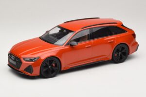 Audi RS6 C8 Avant Pomarańczowy Metaliczny Minichamps 1:18 155018012 Metal