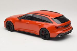 Audi RS6 C8 Avant Pomarańczowy Metaliczny Minichamps 1:18 155018012 Metal — zdjęcie 5 z 6