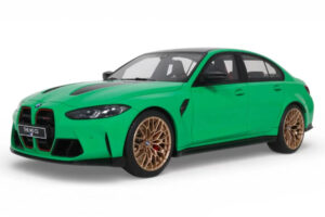 BMW M3 G80 CS Signal Green GT Spirit 1:18 BMW M3 G80 CS Signal Green GT Spirit 1:18 GT976 Żywica