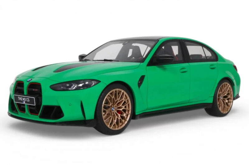 BMW M3 G80 CS Signal Green GT Spirit 1:18 BMW M3 G80 CS Signal Green GT Spirit 1:18 GT976 Żywica