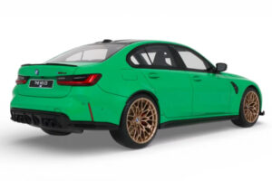 BMW M3 G80 CS Signal Green GT Spirit 1:18 GT976 Żywica — zdjęcie 2 z 4