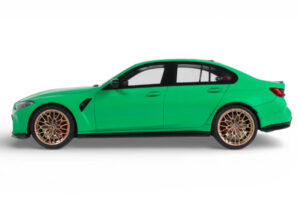 BMW M3 G80 CS Signal Green GT Spirit 1:18 GT976 Żywica — zdjęcie 3 z 4