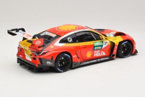 BMW M4 GT3 #31 Schubert Motorsport S. van der Linde Winner DTM Lausitzring 2022 Minichamps 1:18 113222031 Metal — zdjęcie 3 z 8