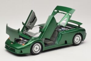 Bugatti EB110 Zielony Metaliczny Bburago 1:18 3003 Metal — zdjęcie 2 z 8