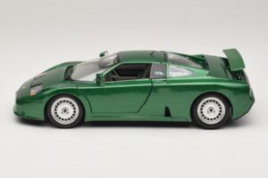 Bugatti EB110 Zielony Metaliczny Bburago 1:18 3003 Metal — zdjęcie 4 z 8