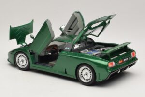 Bugatti EB110 Zielony Metaliczny Bburago 1:18 3003 Metal — zdjęcie 5 z 8