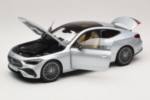 Mercedes CLE C236 Coupe Hightech Silver Norev 1:18 183939 Metal — zdjęcie 2 z 8