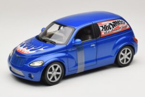 Chrysler PT Cruiser Dostawczy Niebieski Hot Wheels 1:18 29616 Metal