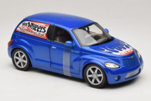 Chrysler PT Cruiser Dostawczy Niebieski Hot Wheels 1:18 29616 Metal — zdjęcie 5 z 7