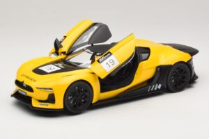 Citroen GT Żółty & Czarny Norev 1:18 181609 Metal — zdjęcie 2 z 8