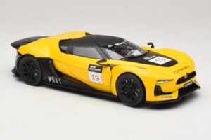 Citroen GT Żółty & Czarny Norev 1:18 181609 Metal — zdjęcie 6 z 8