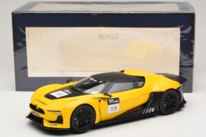 Citroen GT Żółty & Czarny Norev 1:18 181609 Metal — zdjęcie 8 z 8