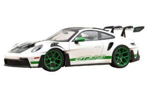 Porsche 911 992 GT3 RS Tribute to Carrera RS Biały Python Green Norev 1:12 Porsche 911 992 GT3 RS Tribute to Carrera RS Biały Python Green Norev 1:12 127535 Metal