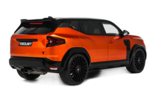 Dacia Duster Mk3 Redust Sport 4x2 Hybrid Metallic Orange Otto 1:18 OT1316 Żywica — zdjęcie 2 z 4