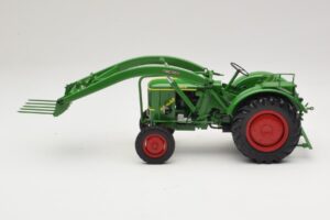 Deutz F2L 514 Traktor Ładowacz Czołowy Zielony Minichamps 1:18 109144071 Metal — zdjęcie 3 z 6
