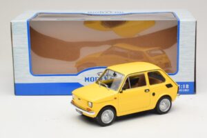 Fiat 126 Żółty MCG 1:18 MCG18667 Metal — zdjęcie 2 z 6