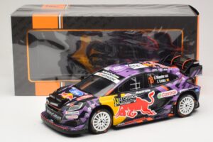Ford Puma Rally1 #13 G. Munster / L. Louka Rally Monte Carlo 2025 IXO 1:18 18RMC231B Metal — zdjęcie 6 z 6