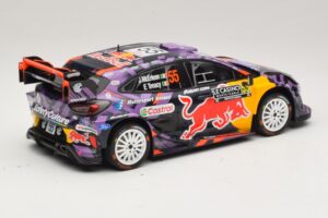Ford Puma Rally1 #55 J. McErlean / E. Treacy Rally Monte Carlo 2025 IXO 1:18 18RMC231A Metal — zdjęcie 2 z 6