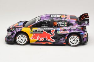 Ford Puma Rally1 #55 J. McErlean / E. Treacy Rally Monte Carlo 2025 IXO 1:18 18RMC231A Metal — zdjęcie 3 z 6