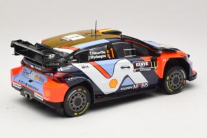 Hyundai i20 N Rally1 #1 T. Neuville / M. Wydaeghe Safari Rally Kenya 2025 IXO 1:18 18RMC247B Metal — zdjęcie 2 z 6