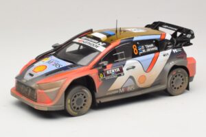 Hyundai i20 N Rally1 #8 O. Tanak / M. Jarveoja Safari Rally Kenya 2025 IXO 1:18 18RMC247A Metal