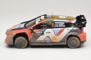 Hyundai i20 N Rally1 #8 O. Tanak / M. Jarveoja Safari Rally Kenya 2025 IXO 1:18 18RMC247A Metal — zdjęcie 3 z 6