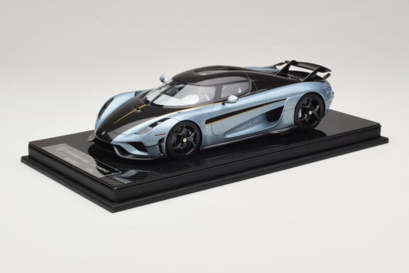 Koenigsegg Regera Niebieski Pakiet Carbon FrontiArt 1:18 F079-173 Żywica
