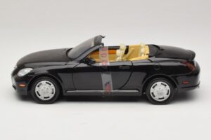 Lexus SC430 Kabriolet Czarny Motormax 1:18 73119 Metal — zdjęcie 3 z 6