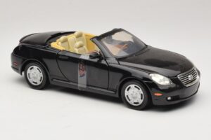 Lexus SC430 Kabriolet Czarny Motormax 1:18 73119 Metal — zdjęcie 4 z 6