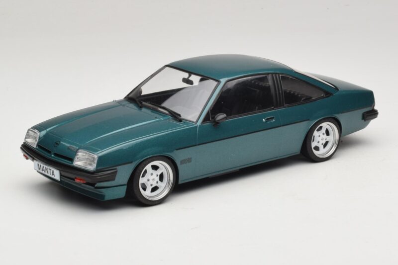 Opel Manta B Zielony Metalik Felgi Custom MCG 1:18 MCG18313MCW Metal