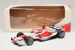 Panasonic Toyota Racing TF106 #11 J. Trulli 2006 Minichamps 1:18 AM59558L Metal — zdjęcie 7 z 7