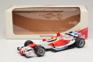Panasonic Toyota Racing TF106 #12 R. Schumacher 2006 Minichamps 1:18 AM59557K Metal — zdjęcie 7 z 7