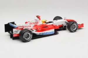 Panasonic Toyota Racing TF106 #12 R. Schumacher Presentation 2006 Minichamps 1:18 AM59553G Metal — zdjęcie 2 z 6