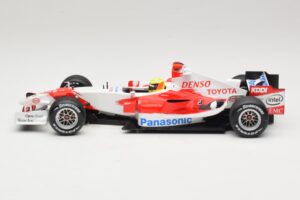 Panasonic Toyota Racing TF106 #12 R. Schumacher Presentation 2006 Minichamps 1:18 AM59553G Metal — zdjęcie 3 z 6