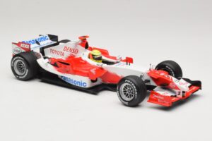 Panasonic Toyota Racing TF106 #12 R. Schumacher Presentation 2006 Minichamps 1:18 AM59553G Metal — zdjęcie 4 z 6