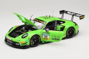 Porsche 911 992 GT3 R #90 D. Olsen Manthey EMA DTM Norisring 2023 Minichamps 1:18 MG-M-911-DTM-90-23-1802 Metal — zdjęcie 2 z 8
