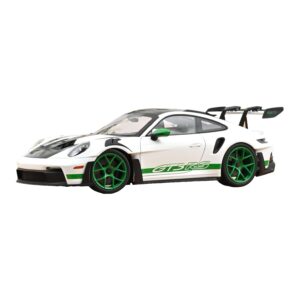 Porsche 911 992 GT3 RS Tribute to Carrera RS Biały Python Green Norev 1:12 127535 Metal